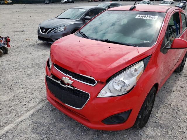 Photo 9 from auction – 2015 CHEVROLET SPARK 1LT with VIN KL8CD6S90FC739286