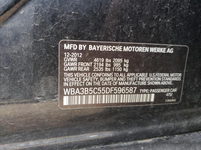 Photo 10 from auction – 2013 BMW 328 XI SUL with VIN WBA3B5C55DF596587