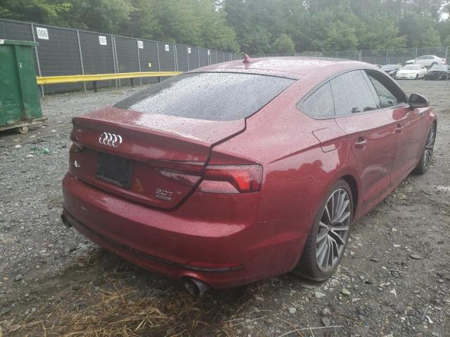 Photo 4 from auction – 2018 AUDI A5 PREMIUM with VIN WAUBNCF56JA013214