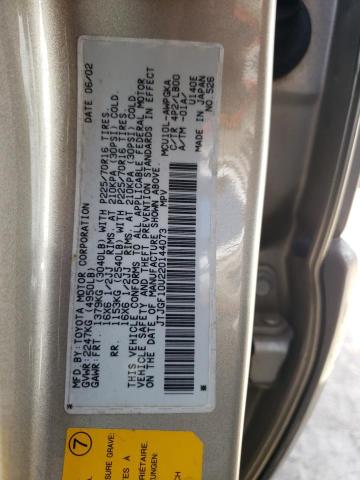 Photo 10 from auction – 2002 LEXUS RX 300 with VIN JTJGF10U220144073