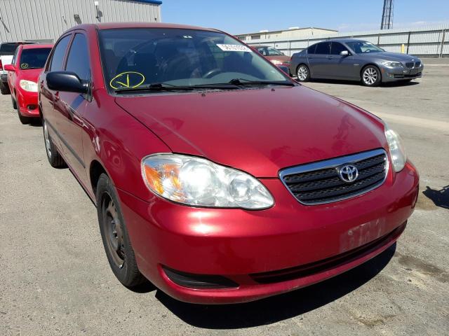TOYOTA COROLLA CE 2007 with VIN JTDBR32EX70107849 - Photo from auction