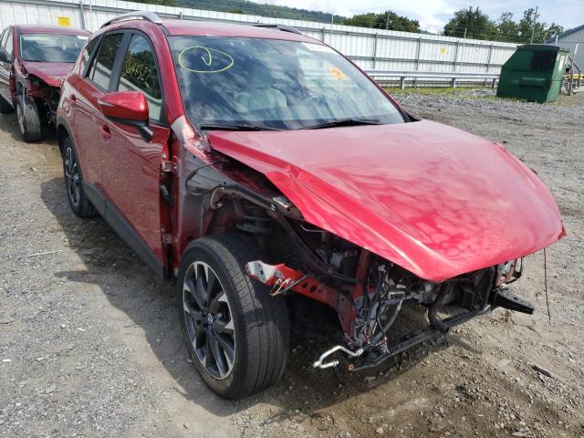 MAZDA CX-5 GT 2016 with VIN JM3KE4DY2G0909361 - Photo from auction