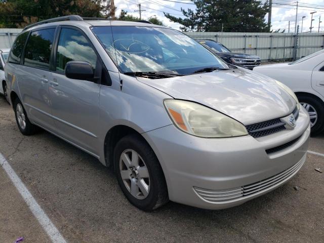 TOYOTA SIENNA CE 2004 with VIN 5TDZA23C04S182940 - Photo from auction