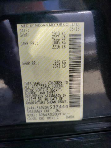 Photo 10 from auction – 2013 NISSAN ALTIMA 2.5 with VIN 1N4AL3AP2DN537444