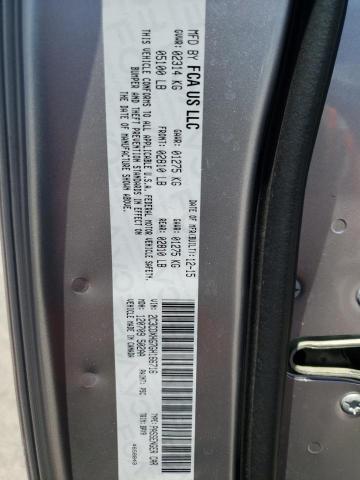 Photo 10 from auction – 2016 DODGE CHARGER SX with VIN 2C3CDXHG7GH166716