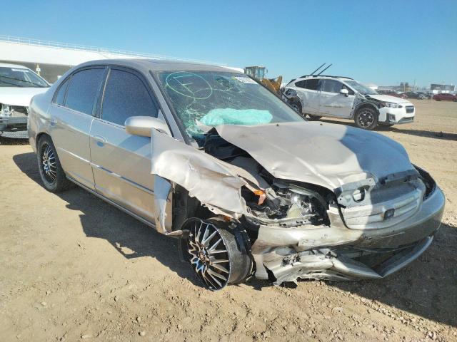 HONDA CIVIC EX 2003 with VIN 2HGES26733H510814 - Photo from auction