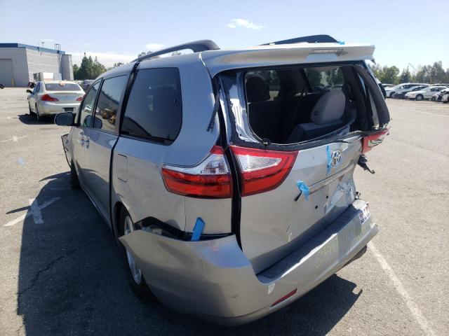Photo 3 from auction – 2015 TOYOTA SIENNA LE with VIN 5TDKK3DC4FS568962