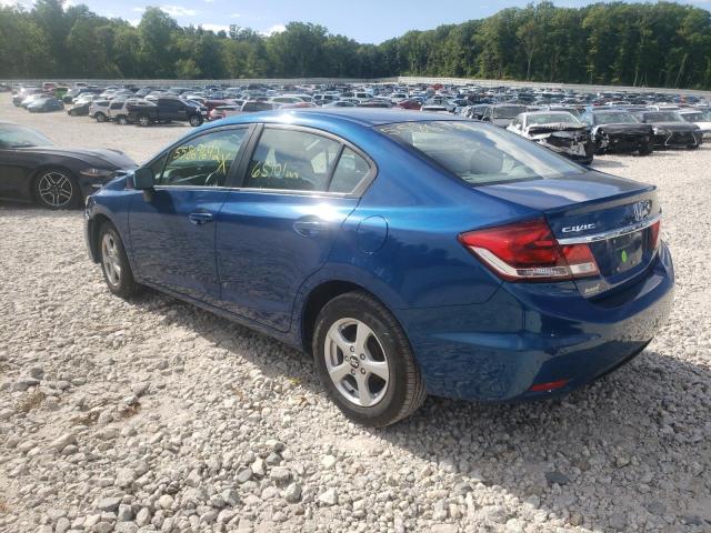 Photo 3 from auction – 2014 HONDA CIVIC LX with VIN 2HGFB2F55EH556683