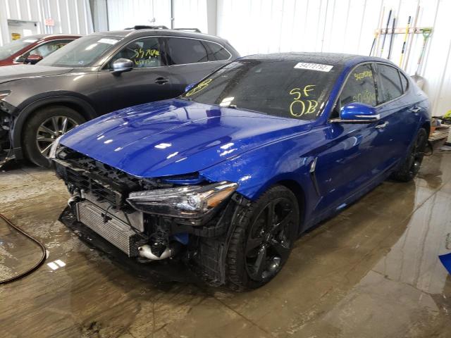 Photo 2 from auction – 2019 GENESIS G70 PRESTI with VIN KMTG44LA3KU026989