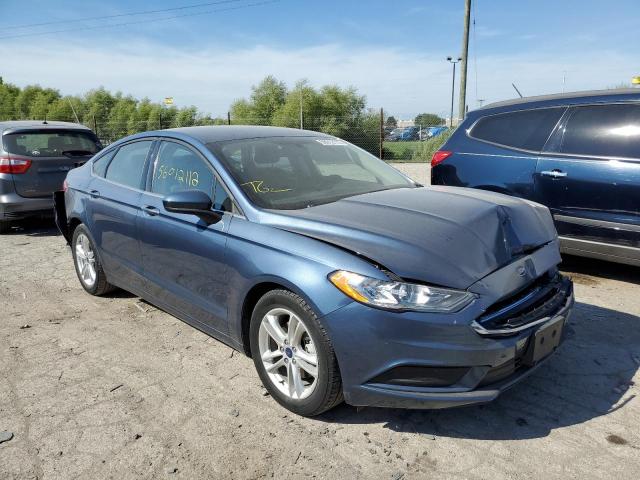 FORD FUSION SE 2018 with VIN 3FA6P0HD8JR186536 - Photo from auction