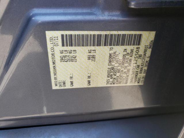 صورة رقم 10 من المزاد - 2012 NISSAN ALTIMA BAS مع VIN 1N4AL2AP7CC125508
