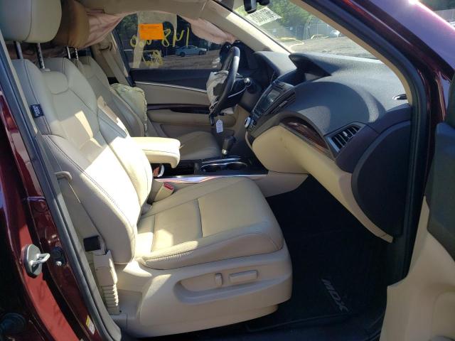 Photo 5 from auction – 2014 ACURA MDX TECHNO with VIN 5FRYD3H44EB015446