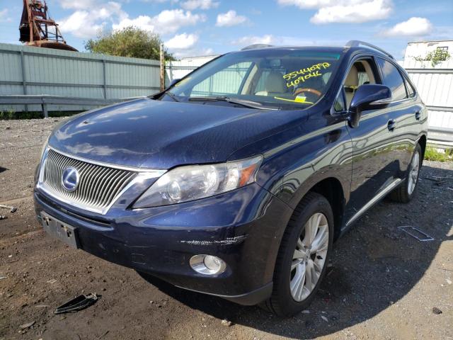 Photo 2 from auction – 2010 LEXUS RX 450H with VIN JTJBC1BA9A2409046
