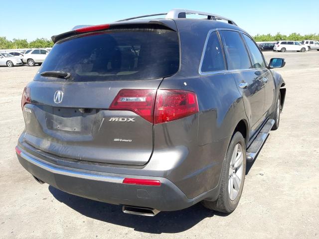 Photo 4 from auction – 2011 ACURA MDX TECHNO with VIN 2HNYD2H64BH548152