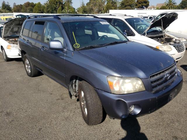 TOYOTA HIGHLANDER 2004 with VIN JTEDP21A840038819 - Photo from auction