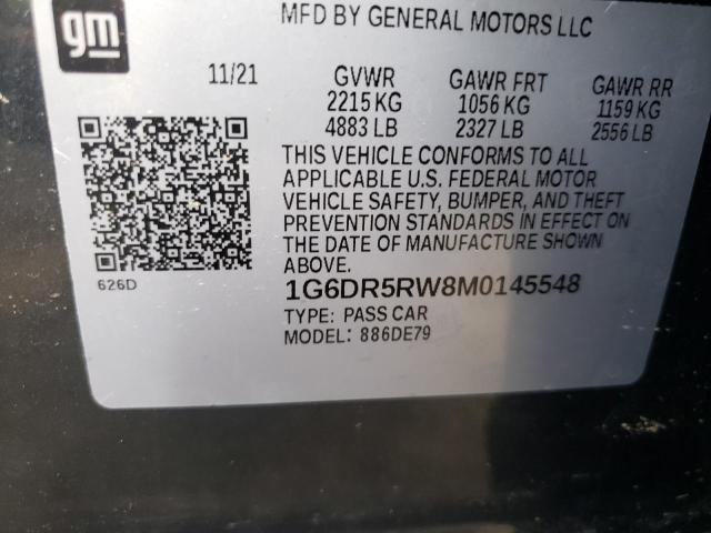 Photo 10 from auction – 2021 CADILLAC CT5-V with VIN 1G6DR5RW8M0145548