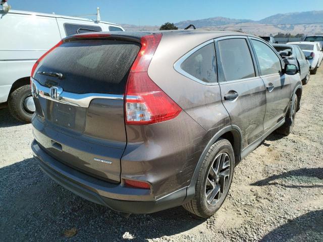Photo 4 from auction – 2016 HONDA CR-V SE with VIN 2HKRM3H48GH546692