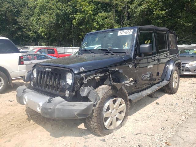 Photo 2 from auction – 2015 JEEP WRANGLER U with VIN 1C4BJWEGXFL741777