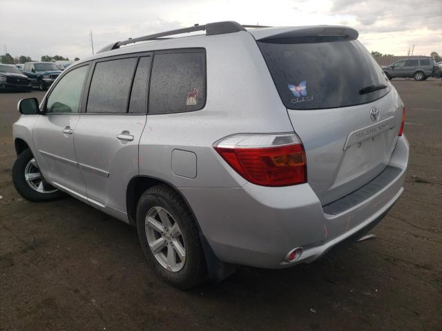 Photo 3 from auction – 2010 TOYOTA HIGHLANDER with VIN JTEBK3EH4A2156918