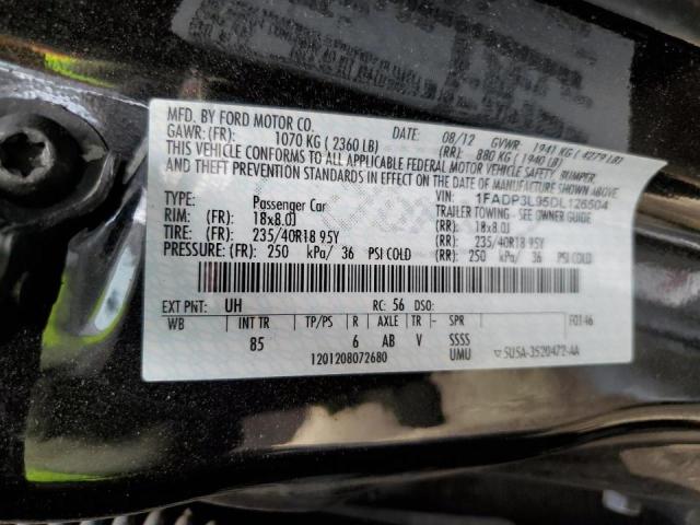 Foto 10 de la subasta – 2013 FORD FOCUS ST con VIN 1FADP3L95DL126504