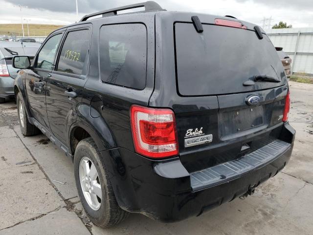 Photo 3 from auction – 2012 FORD ESCAPE XLT with VIN 1FMCU9DG8CKB42159