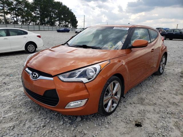 Photo 2 from auction – 2016 HYUNDAI VELOSTER with VIN KMHTC6AD3GU289155