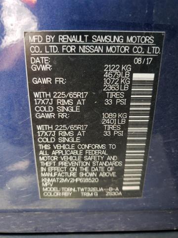Photo 10 from auction – 2017 NISSAN ROGUE S with VIN KNMAT2MV2HP618520