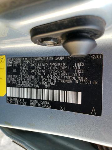صورة رقم 10 من المزاد - 2005 LEXUS RX 330 مع VIN 2T2HA31U55C053689