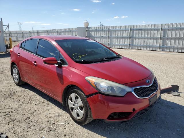 KIA FORTE LX 2016 with VIN KNAFK4A63G5481130 - Photo from auction
