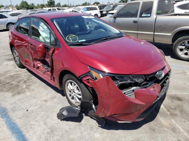 TOYOTA COROLLA LE 2022 with VIN JTDEAMDE2NJ038282 - Photo from auction