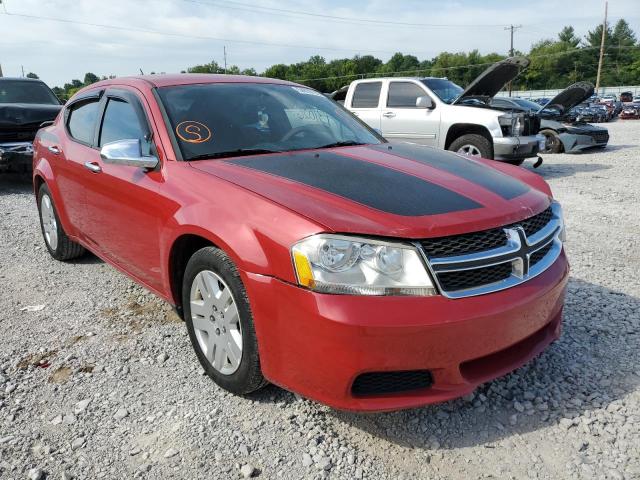 DODGE AVENGER SE 2012 with VIN 1C3CDZAB6CN294053 - Photo from auction