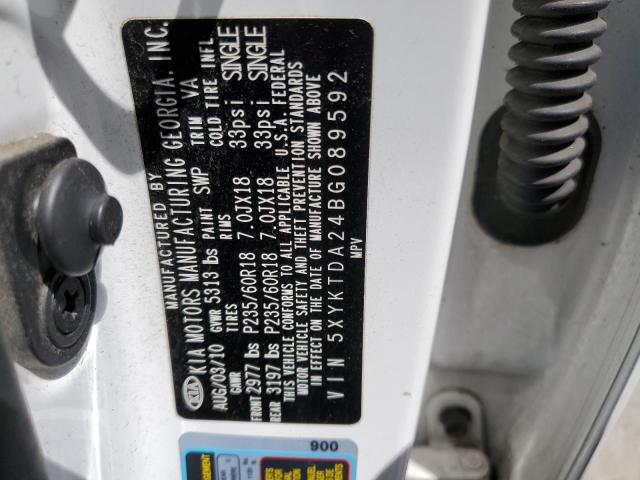Photo 10 from auction – 2011 KIA SORENTO BA with VIN 5XYKTDA24BG089592