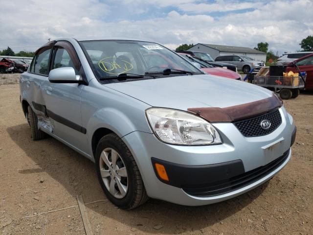 KIA RIO BASE 2009 with VIN KNADE223X96464734 - Photo from auction