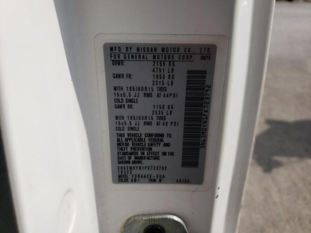 Photo 10 from auction – 2015 CHEVROLET CITY EXPRE with VIN 3N63M0YN1FK723792