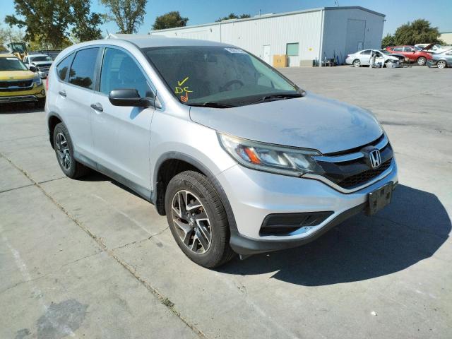 Photo 1 from auction – 2016 HONDA CR-V SE with VIN 2HKRM4H49GH653627