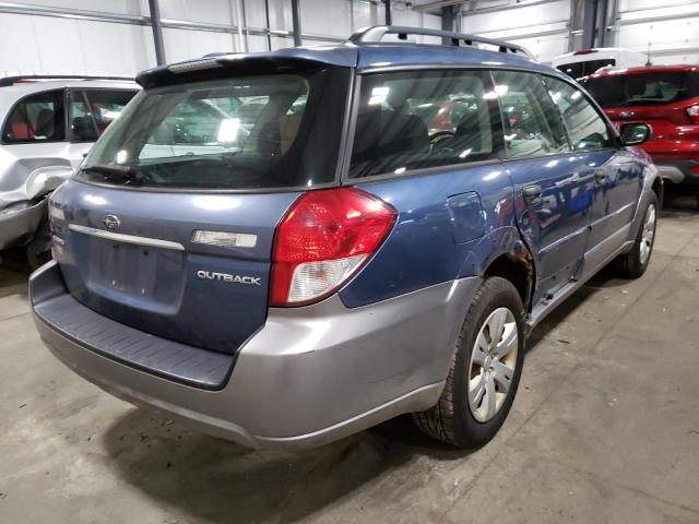 Photo 4 from auction – 2008 SUBARU OUTBACK with VIN 4S4BP60C986311562