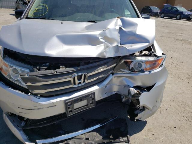 Photo 9 from auction – 2012 HONDA ODYSSEY EX with VIN 5FNRL5H43CB093508