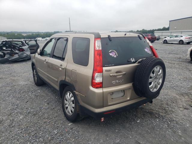 Photo 3 from auction – 2006 HONDA CR-V SE with VIN SHSRD78956U420282