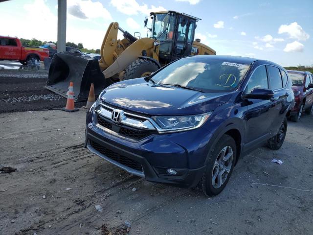 Photo 2 from auction – 2018 HONDA CR-V EXL with VIN 7FARW2H87JE083512