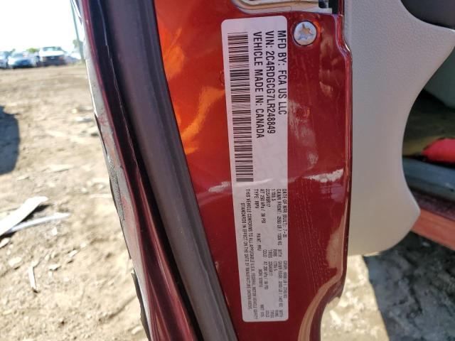 Photo 10 from auction – 2020 DODGE GRAND CARA with VIN 2C4RDGCG7LR248849