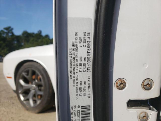 Photo 10 from auction – 2015 DODGE CHALLENGER with VIN 2C3CDZAT1FH711729