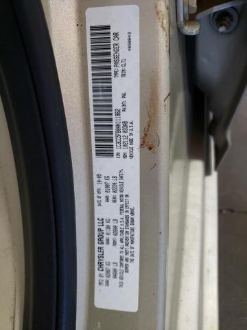 Photo 10 from auction – 2010 CHRYSLER SEBRING LI with VIN 1C3CC5FB0AN111862