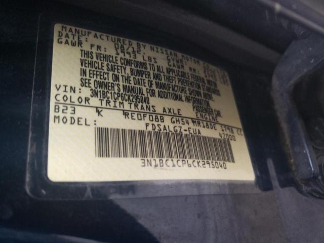 Photo 10 from auction – 2012 NISSAN VERSA S with VIN 3N1BC1CP6CK295040