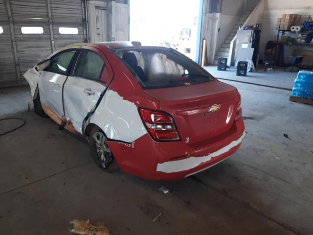 Photo 3 from auction – 2017 CHEVROLET SONIC LS with VIN 1G1JB5SH3H4133413
