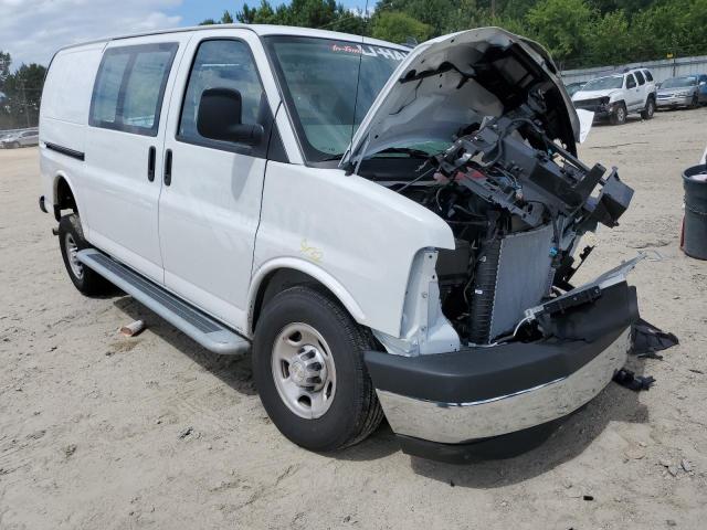 CHEVROLET EXPRESS G2 2021 with VIN 1GCWGAFP1M1306222 - Photo from auction