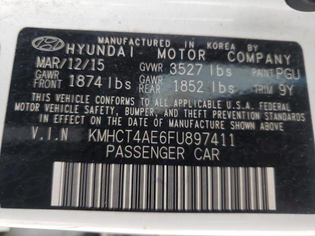 Photo 10 from auction – 2015 HYUNDAI ACCENT GLS with VIN KMHCT4AE6FU897411
