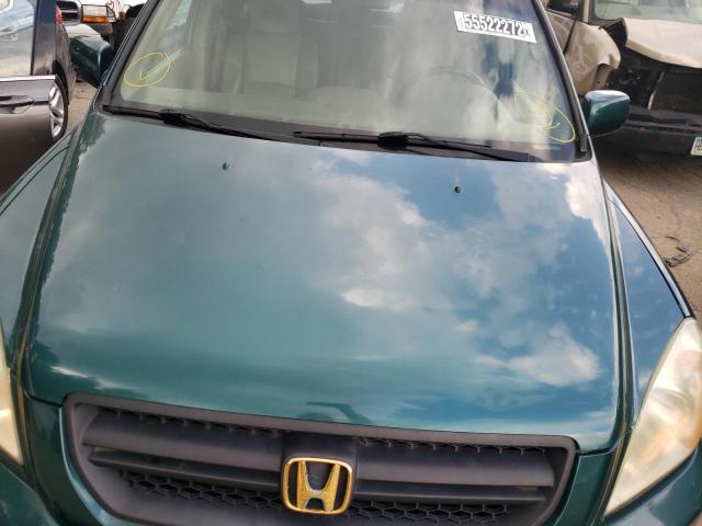 Photo 9 from auction – 2003 HONDA PILOT EXL with VIN 2HKYF186X3H572202
