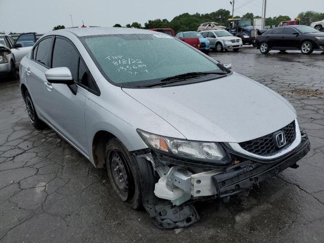 HONDA CIVIC LX 2014 with VIN 19XFB2F55EE035604 - Photo from auction