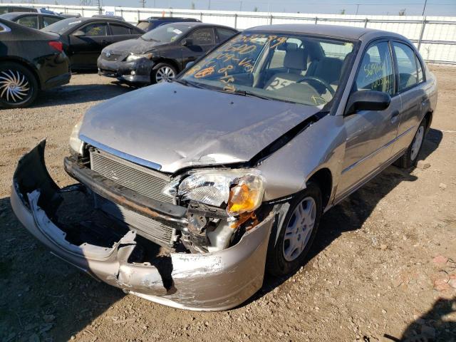 Photo 2 from auction – 2001 HONDA CIVIC LX with VIN JHMES16541S010009