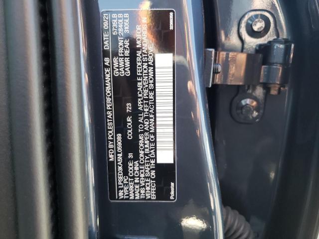 Photo 10 from auction – 2022 POLESTAR 2 with VIN LPSED3KA5NL059089